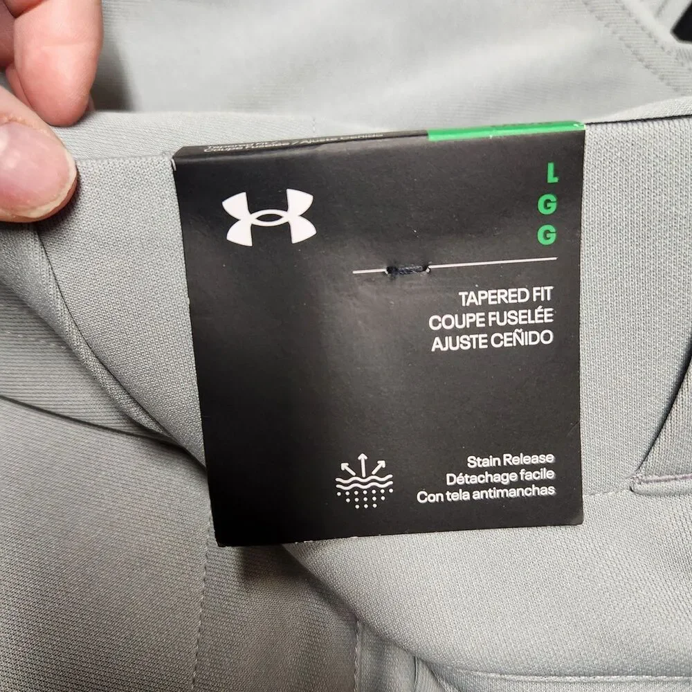 Under Armour Utility Tapered Fit Adult Men's Baseball Pants 1374374 Grey